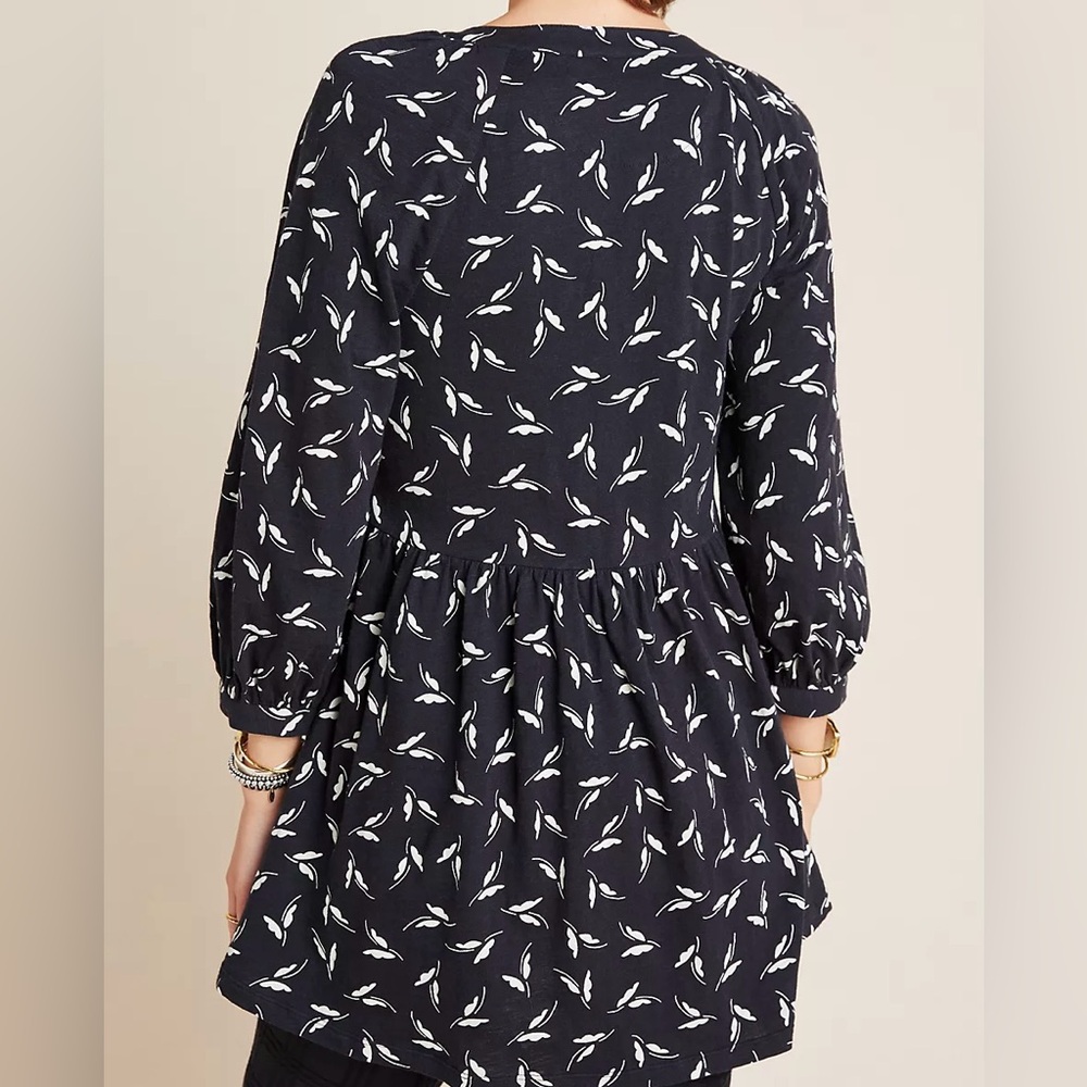 Anthropologie Maeve Winona Babydoll Tunic Top - Picture 2 of 5
